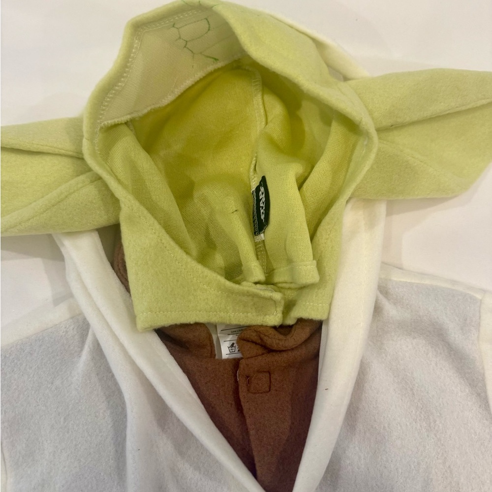 NWT Star Wars Yoda Kids Costume size 3T-4T - Picture 3 of 5